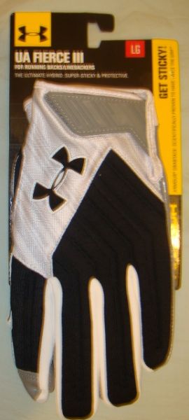 Luva Futebol Americano Underarmour Fierce III Large Grande